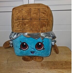 Moose Toys Shopkins Cheeky Chocolate Plush Blue Brown Silver Season 1 Toy 2013